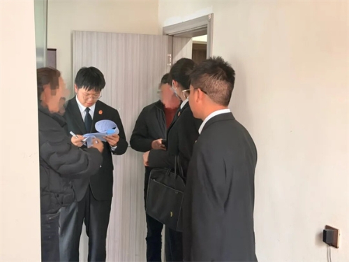 5.干警上门督促履行